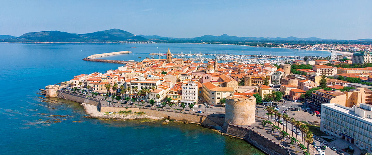 The view over Alghero